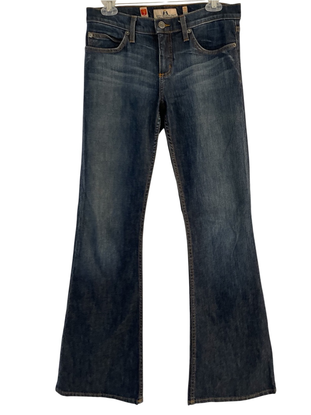 Juicy Couture Medium Blue Wash Mid-Rise Flare Leg Vintage Jeans Size 29